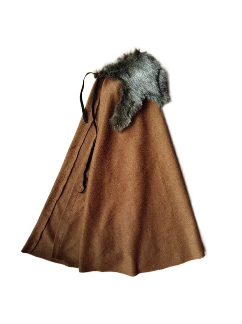 Amazon | BOSWON 1/6スケール 古代兵士 ローマ将軍マントモデル 毛皮の